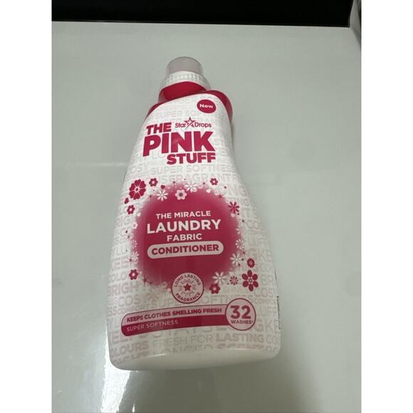 The Miracle Laundry Fabric Conditioner, 32.5 fl oz (960 ml) New The Pink Stuff - Picture 3 of 3